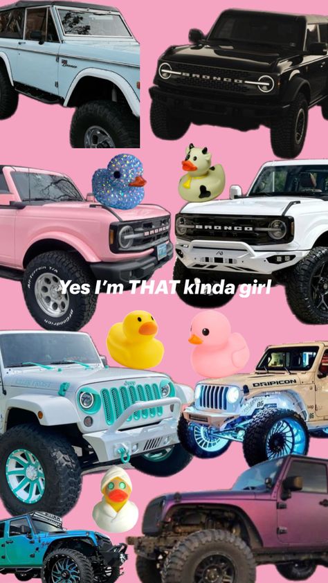 That girl bronco and jeeps Bronco Wallpaper, Broncos Wallpaper, Bronco Car, Cheap Stuff, Bronco Sports, Zach Bryan, First Car, Dream Car, Dream Cars