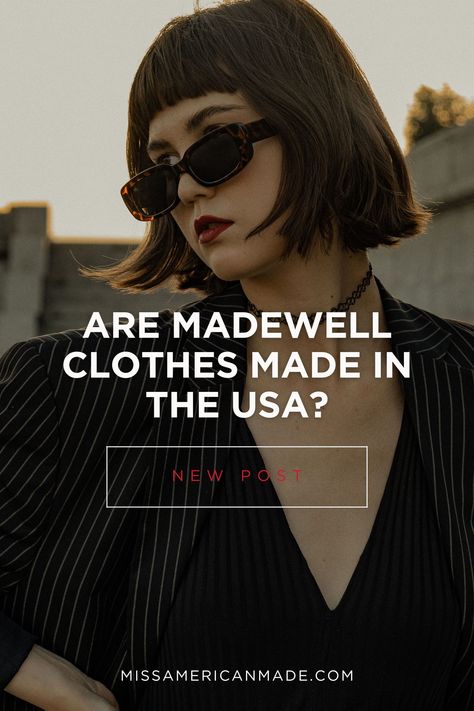 Discover the Madewell magic! Fashionistas, you've been wondering: Are Madewell clothes made in the USA? We've got the scoop on their style, ethics, and more! Dive in for the deets! #MadewellFashion #EthicalStyle #SustainableFashion Madewell Outfits, American Made Clothing, Peasant Shirt, Cami Midi Dress, Christy Dawn, Usa Outfit, Boxy Tee, Upcycled Denim, Made Clothing