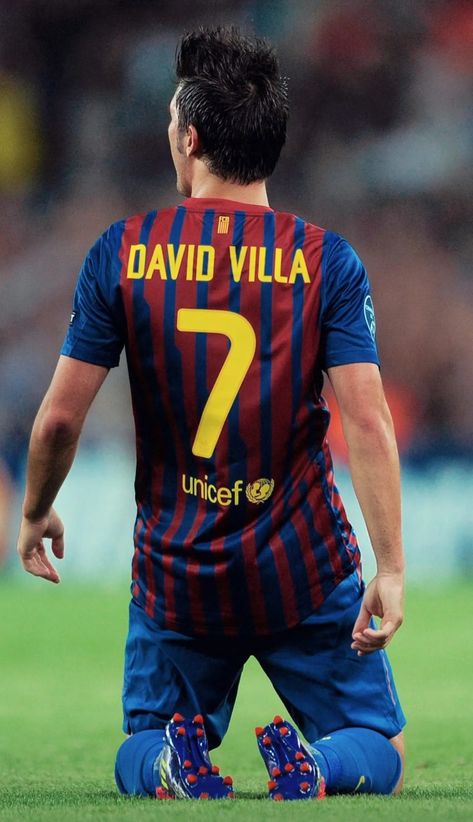 Fc Barcelona Barça David villa DV7 wallpaper David Villa Barcelona, Barcelona Bars, David Villa, Xavi Hernandez, Barcelona Futbol Club, Profile Pictures Instagram, Sports Photography, Ac Milan, Lionel Messi