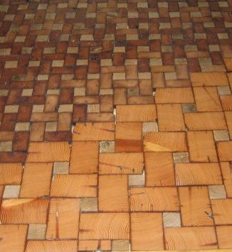 q end grain cobble block wood tile flooring, flooring, tile flooring, woodworking projects End Grain Wood Flooring, Wood Grain Floor Tile, Tile Fade To Wood, Wood End Grain Floor, Wood Grain Ceramic Tile Flooring, Wood Block Flooring, End Grain Flooring, Cheap Hardwood Floors, Museum Flooring