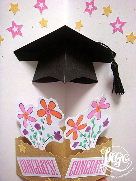 Graduation Cards Diy, Diy Graduation Cards, Valentines Diy Kids, Pop Up Christmas Cards, Diy Pop Up Cards, Graduation Card Messages, Pop Up Card Templates, Cool Birthday Cards, Valentine Cards Handmade