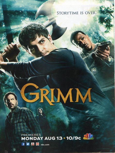 Grim Entertainment weekly Silas Weir Mitchell, Grimm Series, Grimm Tv Series, Grimm Tv Show, 8k Tv, Grimm Tv, David Giuntoli, Septième Art, Great Tv Shows