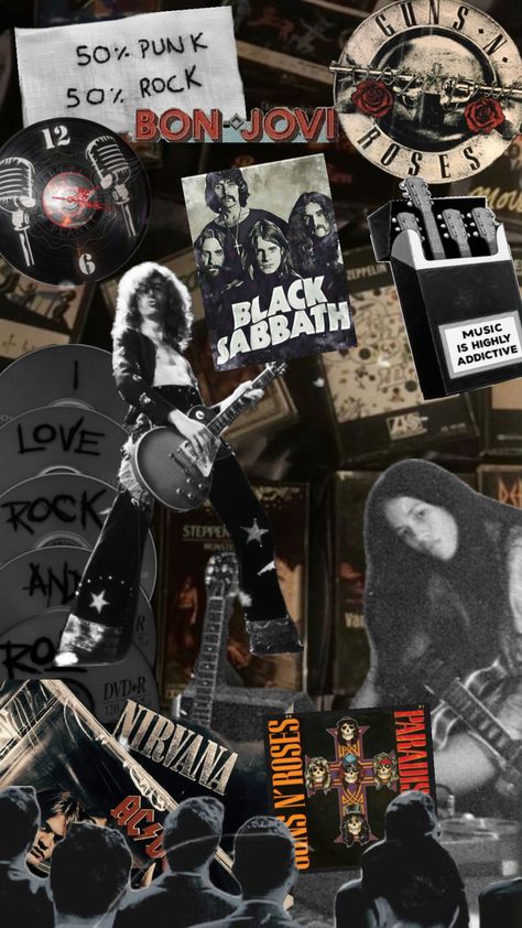 This was really fun, thank you @fstrnu for the recommendation🎸🤘🏻🎼 #music #vintage #rocknroll #rockbands #wallpaper #gunsnroses #bonjovi #blacksabbath and more Rock N Roll Aesthetic, Alt Rock, City Wallpaper, Music Aesthetic, Black Sabbath, Bon Jovi, Zeppelin, Wallpaper Aesthetic, Cool Wallpaper