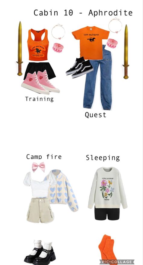 Pjo Aphrodite Cabin, Cabin 10 Aphrodite Outfits, Daughter Of Aphrodite Outfit, Daughters Of Aphrodite, Aphrodite Cabin Outfits, Pjo Cabin 10, Cabin 10 Outfits, Percy Jackson Outfits Cabins, Percy Jackson Clothes Inspired Outfits