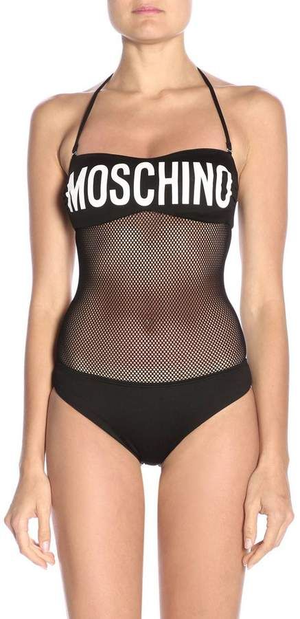 BOUTIQUE MOSCHINO Swimsuit Swimsuit Women Boutique Moschino Swim Style, Moschino Logo, Swimsuit Women, Boutique Moschino, Swim Fashion, Tiffany Blue, Black Swimsuit, Ladies Boutique, Women Swimsuits