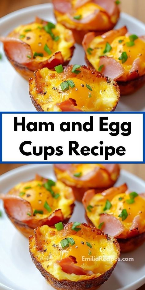 Looking for breakfast ideas? Our Ham and Egg Cups Recipe is perfect! Ideal for breakfast or dinner, this recipe combines ham and eggs for a tasty meal. Enjoy easy breakfast ideas and delightful breakfast recipes! Breakfast For Dinner Ideas, Top Breakfast Recipes, Ham And Egg Cups, Breakfast Potatoes Recipe, Cups Recipes, Egg Cups Recipe, Side Dishes For Ham, Potato Breakfast Recipes, Egg Cups Breakfast