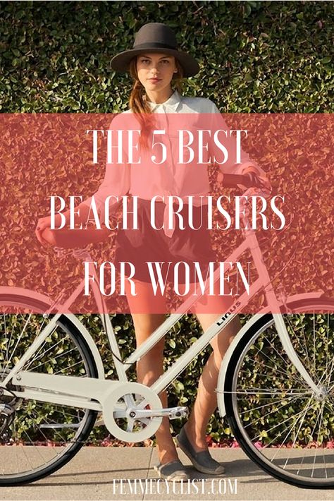 The 5 best women's cruiser bikes Dirt Bike Tattoo, Cruiser Bikes, Beach Cruiser Bike, Cruiser Bicycle, Bike Route, Road Bike Women, Mountain Bike Shoes, Beach Bike, Cool Bike Accessories