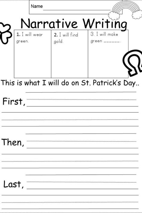 This is part of a large bundle of kindergarten and first grade writing activities that will motivate kids. #narrativewriting First Grade Writing Activities, Kindergarten Literacy Worksheets, Special Education Science, March Writing, Kindergarten Writing Activities, Letter Recognition Activities, 3rd Grade Writing, Literacy Worksheets, First Grade Writing