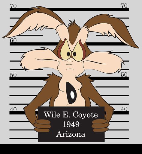 Wile E Coyote Drawing, Willy Il Coyote, Wile E Coyote Wallpaper, Willie Coyote, Coyote Cartoon, Wylie Coyote, Wile Coyote, Coyote Drawing, Coyote Tattoo