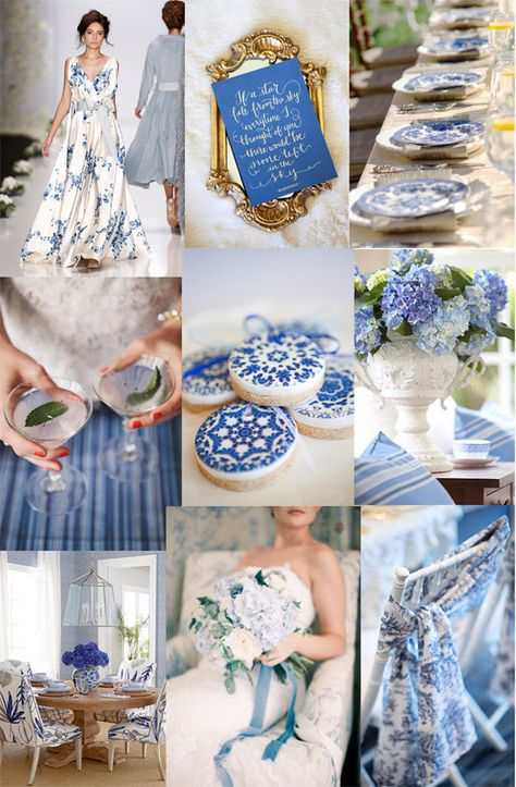 Blue Willow Wedding - Polka Dot Bride China Blue Wedding, Blue Willow Wedding, Willow Wedding, Vintage Wedding Colors, Chinoiserie Wedding, Portuguese Wedding, Vintage Bouquet Wedding, Blue And White Wedding, Blue White Weddings