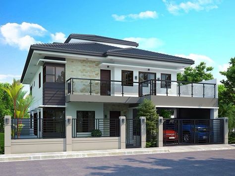 House In Dominican Republic, Latest Front Elevation Designs, Dream House Philippines, Modern House Design Philippines, Facade House Modern, House Design Philippines, House Philippines, Philippines House, Dream House Modern