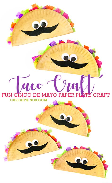 Water Arts And Crafts, Taco Craft, Crafting Workshop, Around The World Crafts For Kids, Taco Crafts, 2nd Grade Crafts, Snowflake Making, Mexico Crafts, Kids Budget