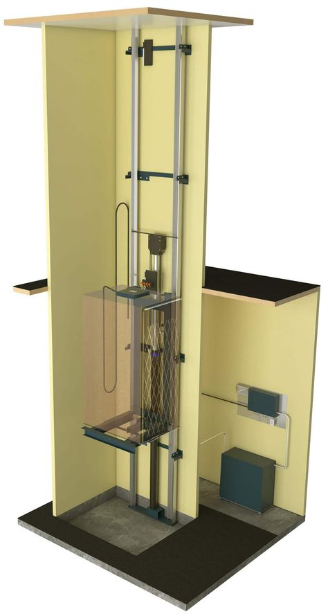 Custom Home Traction Elevators & Hydraulic Elevators | Residential Elevators : Home Elevator Experts Diy Elevator, Attic Lift, Home Elevator, House Lift, Elevator Interior, Elevator Design, Serra Circular, Lift Design, Door Gate Design