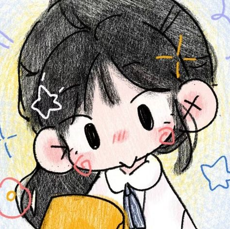 Pp Couple Lucu, Couple Profile, Chibi Couple, Creative School Project Ideas, Anime Lock Screen Wallpapers, Couple Sketch, Cute Tumblr Wallpaper, Cute Pfp, Cute Profile