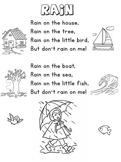 English Poems For Children, Poem For Kindergarten, Simple Poems For Kids, April Worksheets, Short Poems For Kids, Fall Poems, Rhyming Poems For Kids, Autumn Poem, Decoration Notebook