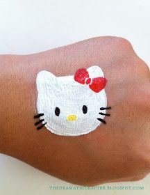 Small Simple Face Painting Ideas, Paint For Face Painting, Hello Kitty Face Painting, Hello Kitty Face Paint, Kids Face Painting Easy, Face Painting Images, Easy Face Painting Designs, Mime Face Paint, Kitty Face Paint