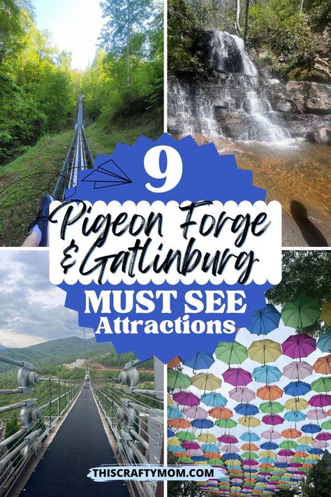 Plan your visit to Gatlinburg and Pigeon Forge with our list of must-see destinations. Discover top-rated attractions, hidden gems, and family-friendly activities to make your Tennessee vacation truly memorable. Vacation Gatlinburg Tennessee, Pigeon Forge And Gatlinburg Tn, Gatlinburg Must Do, Fun Things To Do In Pigeon Forge Tn, Gatlinburg Family Vacation, Gatlinburg Pigeon Forge Itinerary, Fun Things To Do In Tennessee, Gatlinburg And Pigeon Forge Tennessee, Things To Do In Pigeon Forge