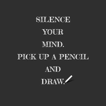 ”Silence your mind. Pick up a pencil and draw.” Artist Quotes, Business Magazine, Life Quotes Love, Creativity Quotes, Artist Life, A Pencil, What’s Going On, Professional Artist, Art Journals