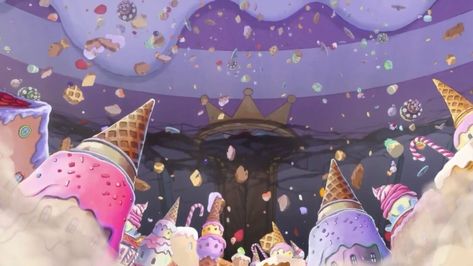 Cake Island One Piece, Whole Cake Island One Piece, Whole Cake Island, Island Background, Whole Cake, Cake Inspo, Art Inspiration, One Piece, Cake