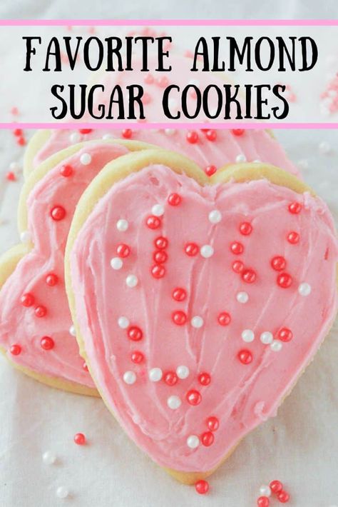 Almond Sugar Cookie Recipe, Almond Frosting, Roll Out Sugar Cookies, Cut Out Sugar Cookies, Halloween Sugar Cookies Decorated, Almond Sugar Cookies, Cut Out Sugar, Cookie Icing Recipe, Halloween Sugar Cookies