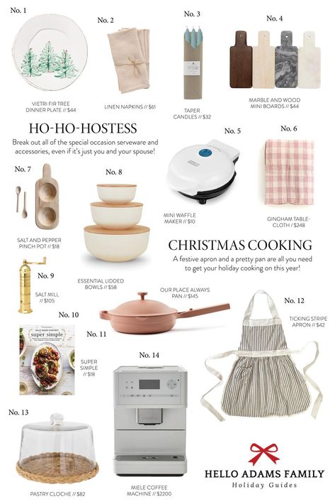 2020 Gift Guides: Gifts for Cooks — Hello Adams Family Classic Gift Ideas, Our Place Always Pan, Kitchen Gift Ideas, Gifts For Chefs, Family Gift Guide, Liz Adams, Always Pan, Hostess Gift Ideas, Home Espresso Machine