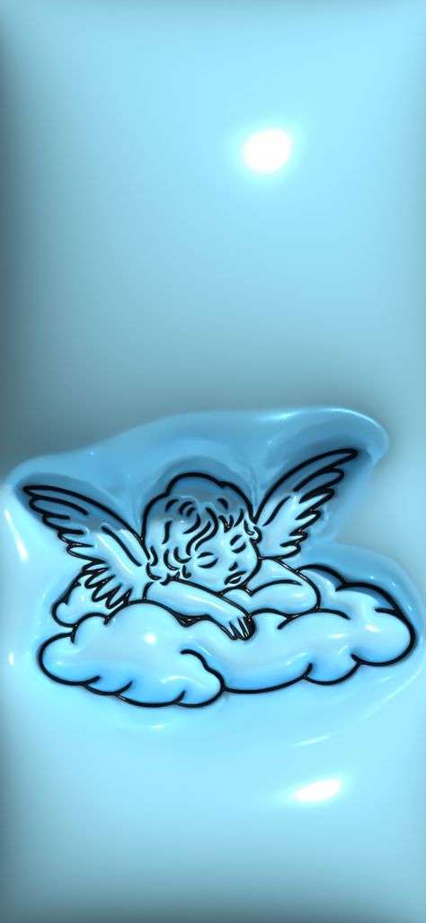 angel 👼 3d Wallpaper Angel Wings Wallpaper Iphone, Blue 3d Wallpaper, Bubble Wallpaper, 3d Wallpaper Blue, Anime Pixel, Wings Wallpaper, 3d Wallpaper Iphone, Jelly Wallpaper, Cute Lockscreens