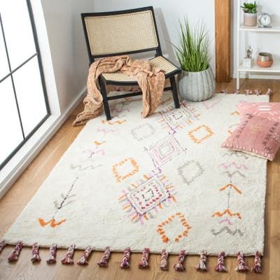 Moroccan Area Rug, Rug Direct, Shag Area Rug, Ivory Rug, Transitional Design, Hand Tufted Rugs, Cool Rugs, Online Home Decor Stores, Geometric Rug