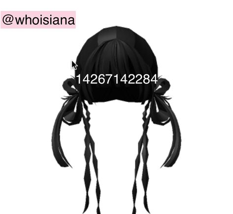 Roblox Id Codes For Clothes Maid, Roblox Id Codes Hair Black, Roblox Codes Black, Black Hair Roblox Codes, Roblox Black Hair Codes, Black Hair Codes For Berry Ave, Roblox Hair Codes, Roblox Hairs, Vampire Hair