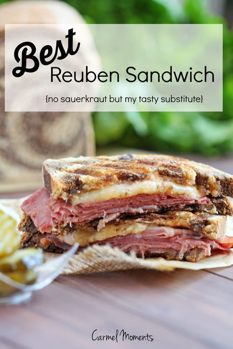 Get the most out of this perfect Reuben Sandwich by using Stella® Swiss Cheese! You won't be disappointed! Corned Beef Sandwich Recipe, Best Reuben Sandwich, Reuben Sandwich Recipe, Corned Beef Sandwich, Best Sandwich Recipes, Corned Beef Recipes, Reuben Sandwich, Sauerkraut Recipes, Beef Sandwich