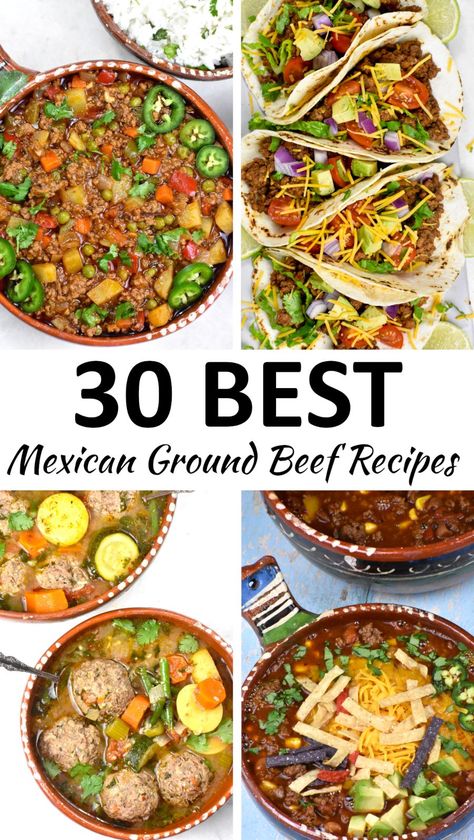 Mexican Recipes Ground Beef, Mexican Sopita With Ground Beef, Spanish Ground Beef Recipes, Mexican With Ground Beef, Mexican Ground Beef Recipes For Dinner, Mexican Recipe With Ground Beef, Mexican Food Ground Beef, Mexican Food With Ground Beef, Mexican Hamburger Meat Recipes