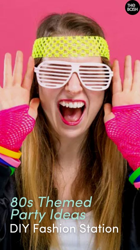 These 80s party ideas are totally rad! 🎮 Click here for Everything You Need for an 80s Theme Party! 🎉 #thebash #1980sparty #1980sfashion #1980soutfits #80sparty #80spartytheme #80s #80sera #80stheme #80sthemedparty #partyideas #themedpartyideas #80sdecorations #80soutfits #80scostume #80sthemedpartyideas #partyideas #partyplanning #80spartyplanning #80spartychecklist #1980spartyoutfits #partyoutfits #80sinspo #80sthemeinspo #80smusic #80splaylist #80spartyinvitations #fashionstation #costumes 80s Disco Party Outfit Women, 80s Diy Costume, 80s Theme Party Ideas, 40th Birthday Party 80's Theme, Diy 80s Outfit Woman, 80s Party Outfits 1980s Style, 80s Costume Diy, 1980s Party Outfits, 80’s Theme Party Games