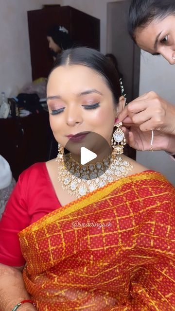 WEDDINGWIK Makeup Artist on Instagram: "Transforming dreams into reality with every brush stroke. ✨👰 Book your bridal makeup session in Bikaner now and let’s make your special day unforgettable! #BikanerBrides #BridalMakeupMagic #bikanermakeupartist #bridal #makeupartist #hairstylist #naturalmakeup #airbrush #hdmakeup #airbrushmakeup #artist 
 
MUA : @weddingwik 
Bride : @kritika6168 
 
Weddingwik 
 
Street Number 5, Rampura Lalgarh Bikaner, Chak Garbi Rural, Rajasthan 334004
 
8209819303" Rural Rajasthan, Airbrush Makeup Wedding, Hd Makeup, Airbrush Makeup, Dreams Into Reality, Number 5, Artist On Instagram, Bridal Makeup, Wedding Makeup