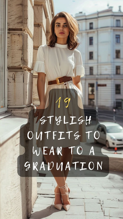 Planning your outfit for a graduation? Click to discover 19 stylish options that ensure you look fantastic as a guest! 🎓👗 #GraduationOutfit #GuestStyle #FashionTips #StylishGuest #DressToImpress Grad Guest Outfit Simple, Dresses To Wear To Graduation As A Guest, Graduation Party Guest Outfit Ideas, Graduation Outfit For Parents, Outfits For Graduation Guest, Graduation Outfit Guest, Graduation Guest Outfit Casual, Graduation Outfits For Mothers, Graduation Guest Outfit Ideas