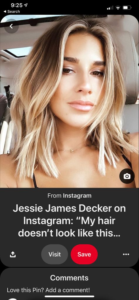 Jesse James Decker Short Hair, Jesse James Decker Hair, Jessie James Decker Hair, Subtle Hair Color, Jesse James Decker, Balayage Hair Blonde Short, Warm Hair Color, Summer Hair Trends, James Decker