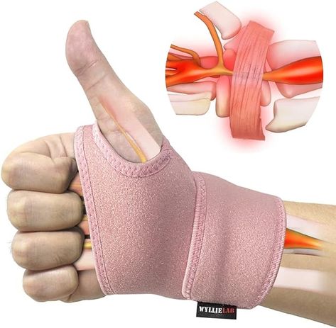 Amazon.com: Wrist Brace for Carpal Tunnel, Comfortable and Adjustable Wrist Support Brace for Arthritis and Tendinitis, Wrist Compression Wrap for Pain Relief, Fit for Both Left Hand and Right Hand – Single : Health & Household Wrist Brace, Carpal Tunnel, Wrist Support, Right Hand, Braces, Left Hand, Pain Relief, Handmade Items