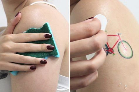 How to Make Your Temporary Tattoo Look Real - StickerYou How To Make A Fake Tattoo Look Real, How To Make Fake Tattoos Last Longer, Make Fake Tattoos, Make Temporary Tattoo, Long Lasting Temporary Tattoos, No Regrets Tattoo, Fake Tattos, Custom Temporary Tattoos, Temp Tattoo