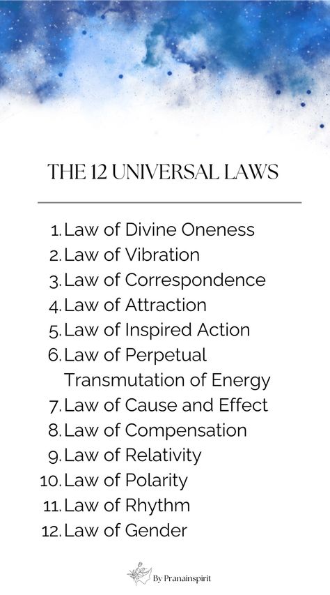 Universal laws you need to know. 

#mindfulness #mindfulnessguide #meditation #spirituality #spiritual #peace #healing #intention #quietliving #wellness #spiritualwellness #healthandwellness #quietmind #manifesting #dreamlife #manifestation #universe #laws Universal Laws Spirituality, Universe Laws, 12 Universal Laws, Manifestation Universe, Spiritual Peace, Feminine Spirituality, Universal Laws, Meditation Spirituality, Law Of Karma