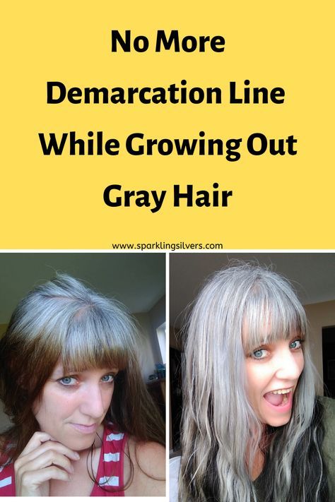 Blend Gray Hair, Grey Hair Before And After, Growing Out Gray Hair, Gray Blending, Grey Hair With Bangs, Grey Hair Care, Grey Hair Over 50, Shampoo For Gray Hair, Granny Hair