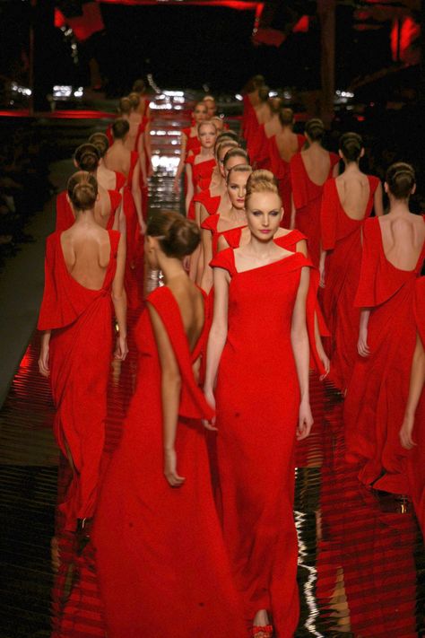 Red Runway Dress, Fashion Documentary, The Last Emperor, Fashion Documentaries, Red Runway, Red Valentino Dress, Last Emperor, Valentino Collection, Valentino Haute Couture