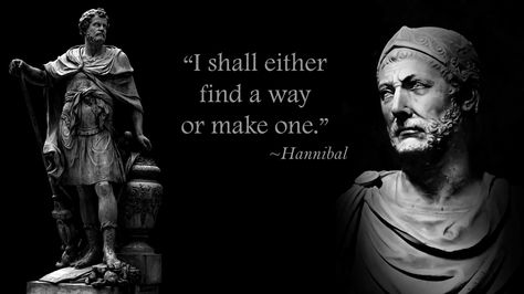 Hannibal crossing the Alps Carthage Hannibal, Hannibal Quotes, Hannibal Barca, Ancient Carthage, Carthage, Philosophy Quotes, African Diaspora, Love Me Quotes, Academia Aesthetic