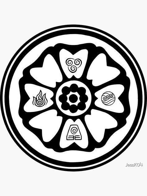 Avatar Tattoo Ideas, White Lotus Tattoo, Atla Tattoo, Avatar Tattoo, Avatar Animals, Icons For Phone, Matching Tats, Cool Tattoo Drawings, Witch Tattoo