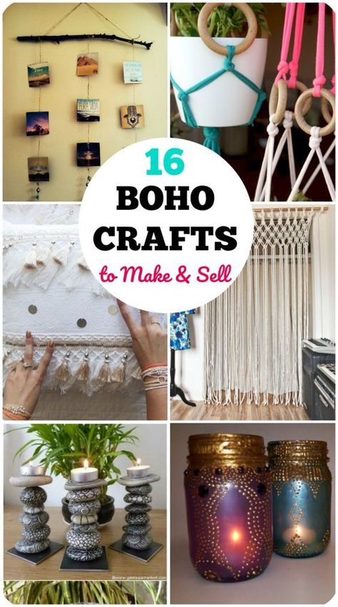 Diy Crafts For Bedroom, Hippie Crafts, Teen Crafts, Boho Crafts, Diy Crafts For Teen Girls, Diy Crafts For Teens, Boho Crafts Diy, Diy Projects To Sell, Diy Boho