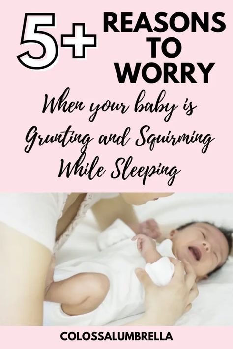 Reasons to worry about newborn grunting and squirming while sleeping Newborn Wont Sleep, Newborn Quotes, Newborn Baby Care, Womens Health Care, Help Baby Sleep, Sleep Funny, Sleep Tips, Sleeping Habits, How To Get Sleep