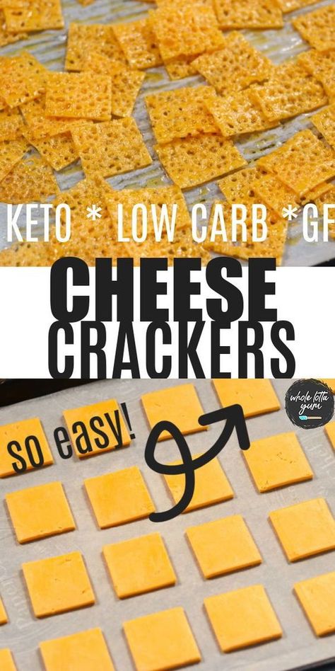 Keto cheese crackers made with cheese slices are the BEST no carb snack for keto beginners! These are also low carb, gluten free, and healthy snacks. Keto Pepperoni Cheese Chips, Keto Cheddar Crackers, Homemade Cheese Crackers Keto, Low Carb Cheese Chips, Cheese Slice Crackers, Swiss Cheese Crackers, Keto Cheese Its, Cheese Chips Keto, Diy Cheese Crackers