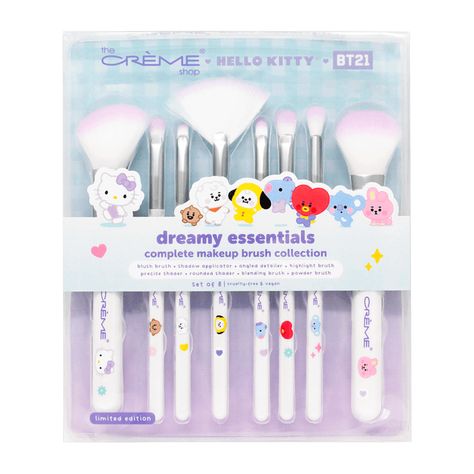 Sanrio Core, Lilo And Stitch Toys, Maquillaje Aesthetic, Hello Kitty Shop, Essential Makeup Brushes, The Creme Shop, Complete Makeup, Hello Kitty Makeup, Makeup Accesories