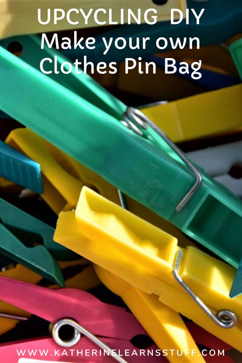 Diy Clothespin Bag, Pin Bag, Crafty Hobbies, Fat Quarter Projects, Clothespin Bag, Bin Bag, Beginner Sewing Projects Easy, Spend Money, Wet Clothes