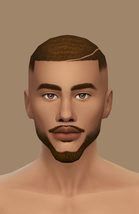 Sims 4 Hair Male, Sims 4 Black Hair, The Sims 4 Skin, Makeup Cc, Black Men Beards, Mens Facial Hair Styles, Nose Mask, Sims 4 Cc Skin, Play Sims