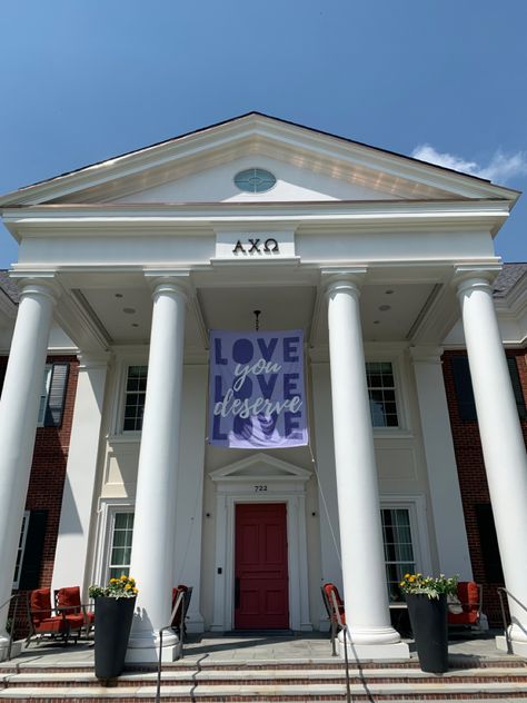 Alpha Chi Omega Banner, Alpha Chi Omega Philanthropy, Philanthropy Banner, Axo Philanthropy, Recruitment Decorations, Random Prints, Paddle Ideas, Recruitment Ideas, Sorority Banner