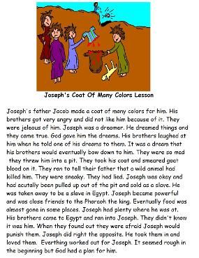 Joseph and The Coat of Many Colors Sunday School lesson Biblical Crafts, Bible Preschool, Toddler Bible Lessons, Youth Bible Lessons, March Preschool, Joseph Story, Camp Hope, Craft Clipart, Kids Church Activities