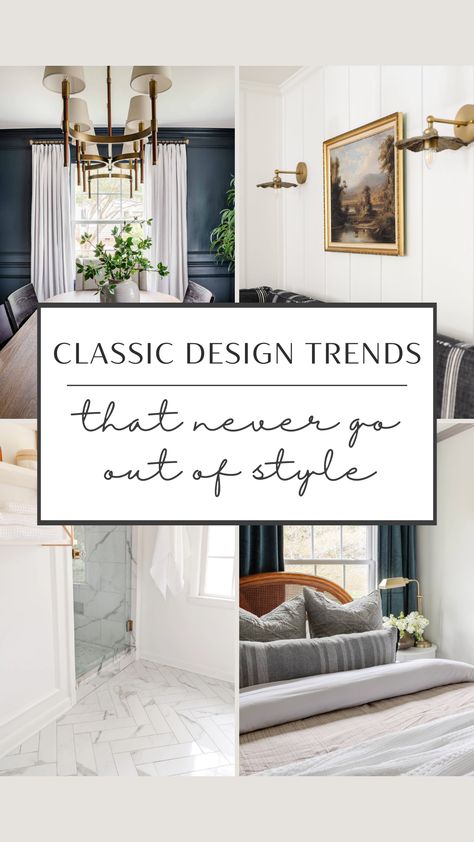 How to stop chasing decorating fads by incorporating these classic interior design trends to create a home that never goes out of style. Classic House Interior, Classic House Interior Design, Stop Chasing, Interior Design Per La Casa, Budget Home Decorating, Classic Interior Design, Home Inspo, Beautiful Interior Design, Design Del Prodotto